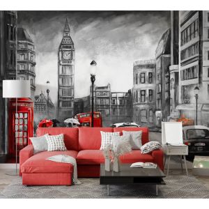 Carta Da Parati Disegno Di Londra