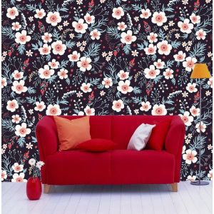Carta Da Parati Modelli Di Fiori Di Arte Del Garofano