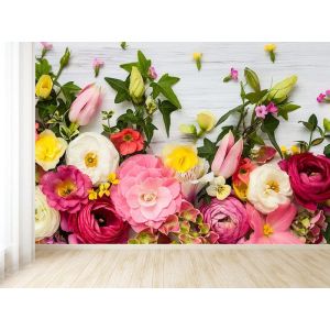Carta Da Parati Mostra Floreale