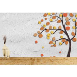 Arte Autunnale - Carta Da Parati Foto Applicato