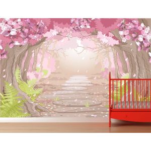 Per Di Qua - Carta Da Parati Murale Applicato