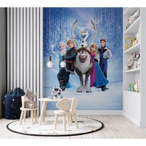 Applicazione Di Carta Da Parati Frozen La Banda Di Elsa