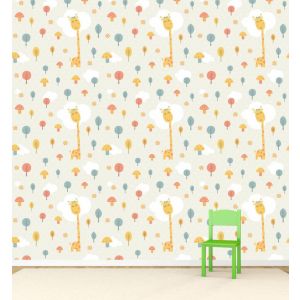 Carta Da Parati Mondo Delle Giraffe