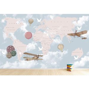 Carta Da Parati Il Mondo E I Palloncini