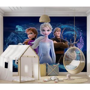 Applicazione Di Carta Da Parati Frozen Amici Di Elsa