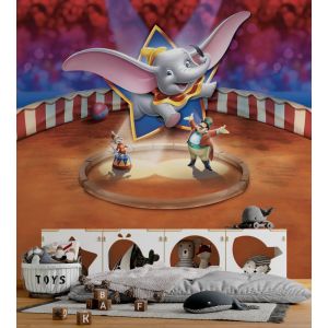 Applicazione Di Carta Da Parati Elefante Dumbo Nel Circo