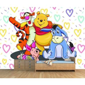 Carta Da Parati Winnie The Pooh Nel Paese Delle Meraviglie
