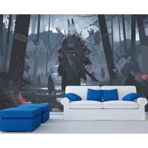 Applicazione Di Carta Da Parati Mistica Dei Mostri Della Foresta