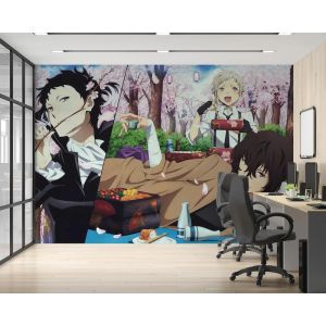 Carta Da Parati Personaggi Anime Picnic Sakura