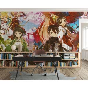 Carta Da Parati Personaggi Anime Fantasy Giapponese