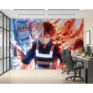 Carta Da Parati Eroe Anime Potere Elementale