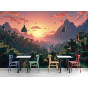 Carta Da Parati Minecraft Pixel Art