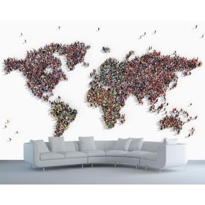 Carta Da Parati Il Mondo Quando Le Persone Si Uniscono