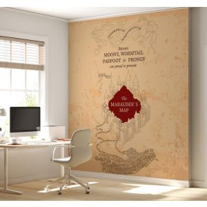 Applicazione Di Carta Da Parati Mappa Di Marauder Harry Potter