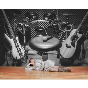 Studio Di Performance - Carta Da Parati Foto Applicato