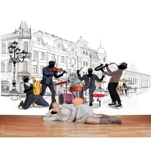 Carta Da Parati Musica Di Strada