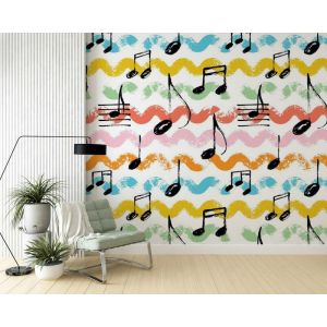 Stampa Artistica Da Parete Con Cornice – Vintage Musica In Bianco E Nero – Decorazione Moderna Per Camera Da Letto E Soggiorno