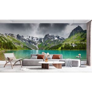 Applicazione Di Carta Da Parati Scenario Panoramico Della Valle Verde