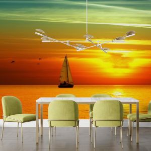 Applicazione Di Carta Da Parati Navigando Verso Il Grande Mare