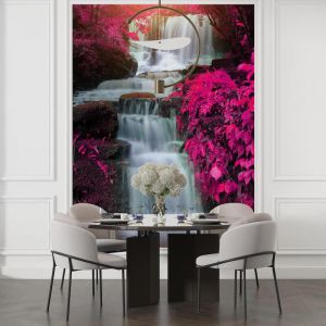 Applicazione Di Carta Da Parati Estremo Oriente Cascata Mun Daeng