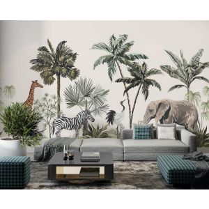 Applicazione Di Carta Da Parati Vita Della Foresta