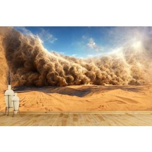 Carta Da Parati Tempesta Nel Deserto