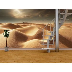 Applicazione Di Carta Da Parati Paesaggio Da Sogno Nel Deserto