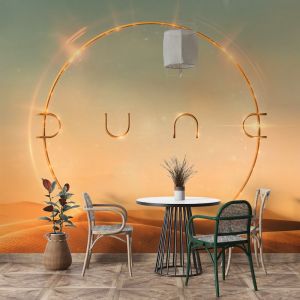 Applicazione Di Carta Da Parati Dune Deserto