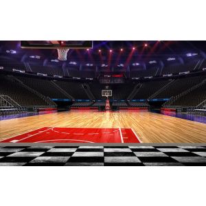 Carta Da Parati Campo Da Basket