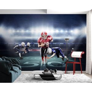 Applicazione Di Carta Da Parati Giocatore Calcio Americano