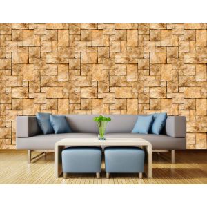 Carta Da Parati Disegno Del Muro Di Pietra